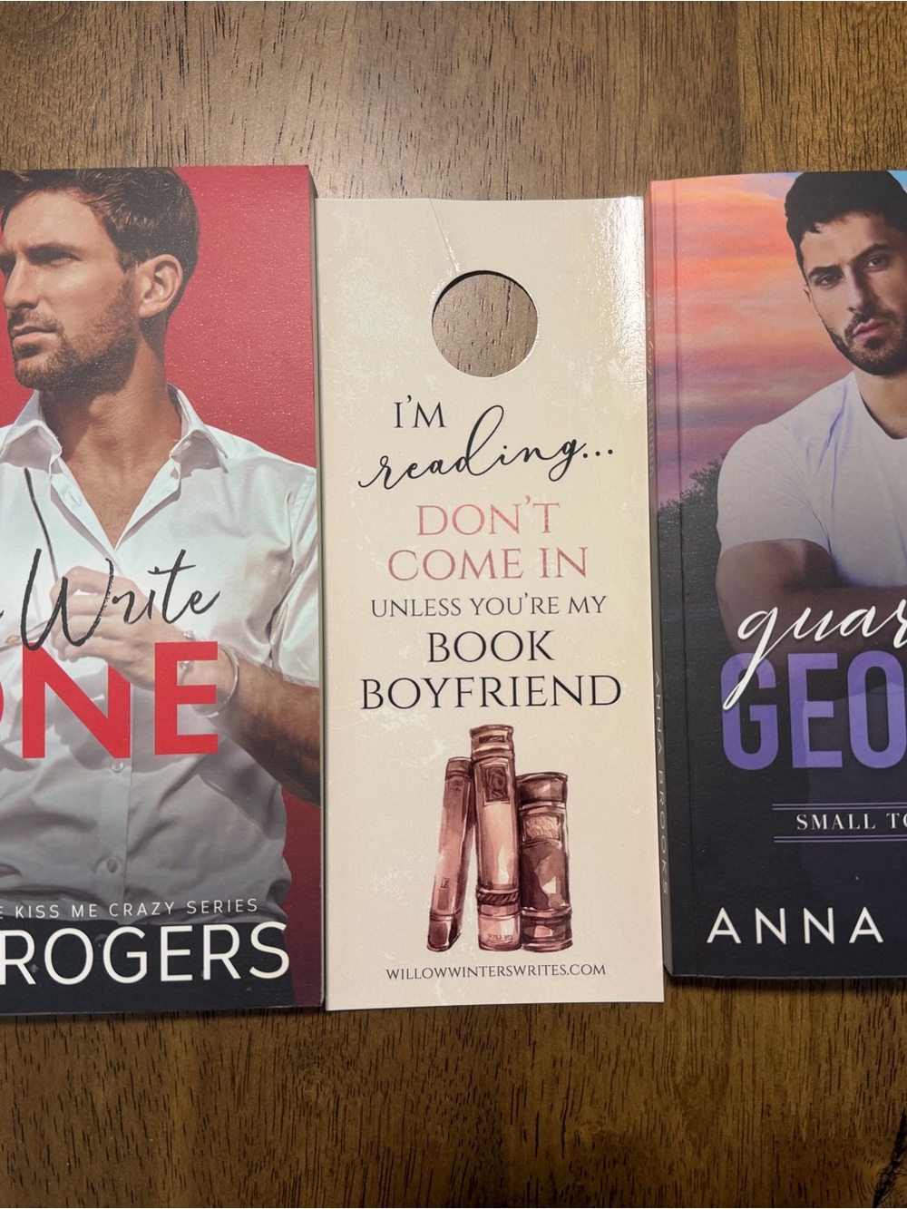 Book Bundle and Door Sign